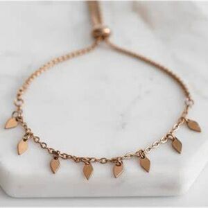 Kinsley Armelle Goddess Collection Rose Gold Brynlee Bracelet
